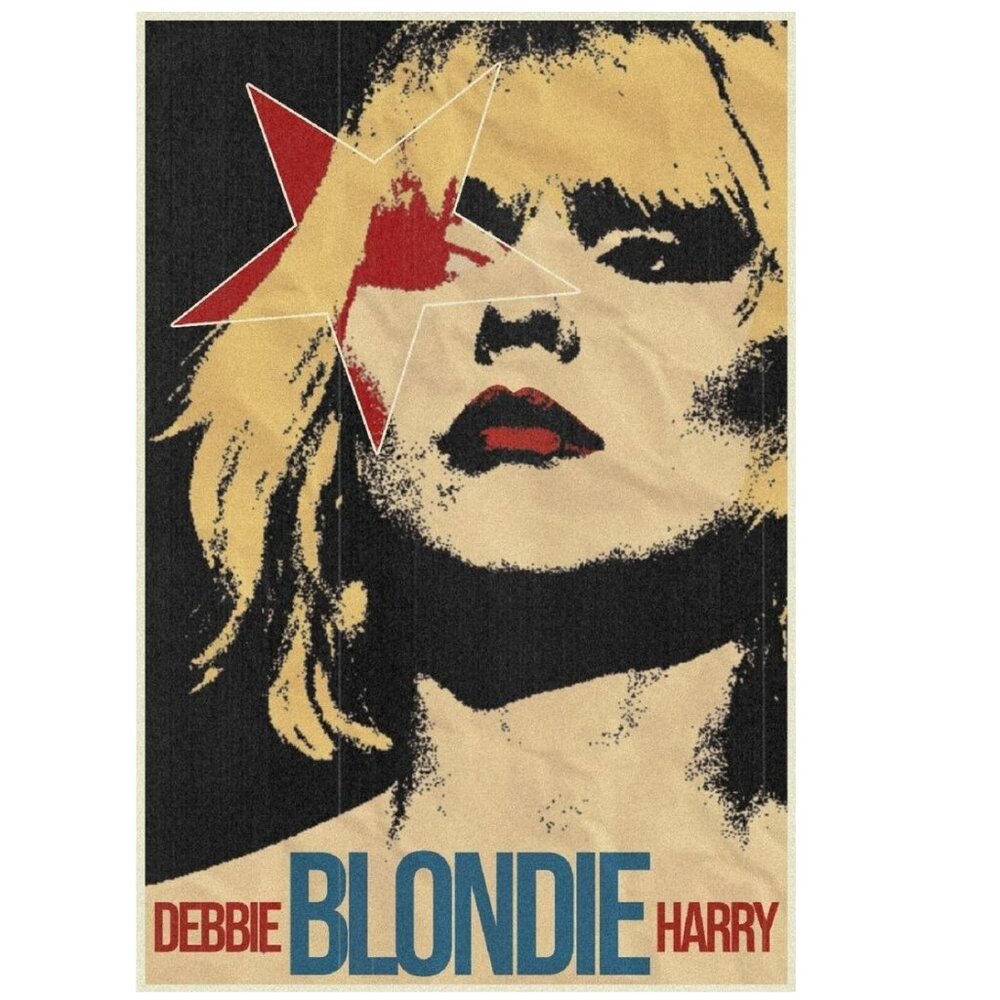 Debbie Blondie Harry Vintage Music Poster 165